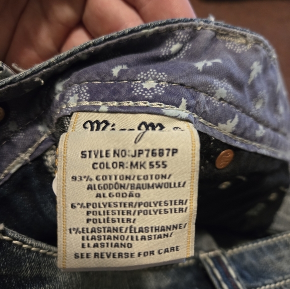 NEW Miss Me Signature Cuff Capri Size 31 - Picture 12 of 12